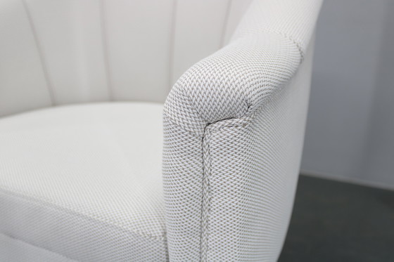 Image 1 of Vintage lederen gerestaureerde fauteuil, Tsjecho-Slowakije