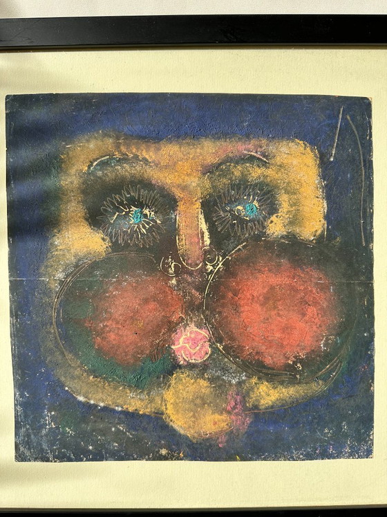 Image 1 of Russian expressionist portrait from the 1970s