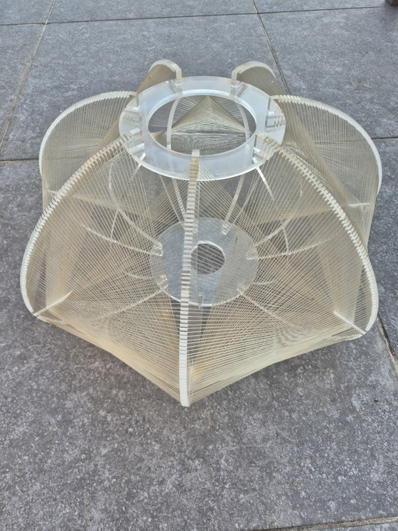 Image 1 of Lustre design par Paul Secon Sompex, diamètre 45 cm.