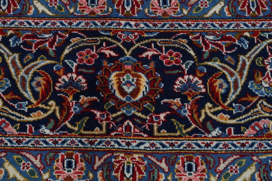 Image 1 of Persian carpet Kashan Signiert 3.86 x 2.83 Oriental carpet fine No. 1163