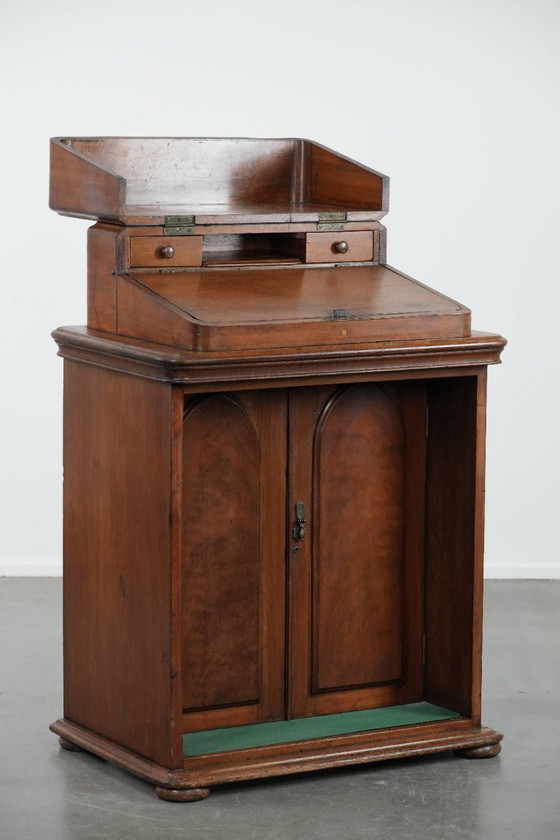 Image 1 of Antique standing desk/counter/English writing table from the 19th century
