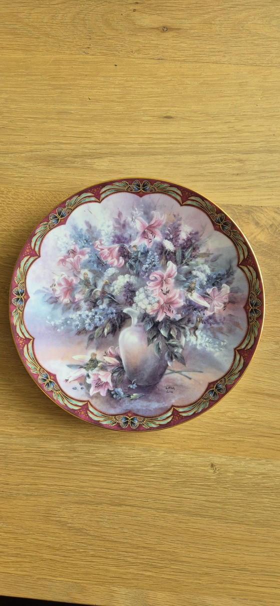 6x Bradex Decorative Plates by Lena Liu 'Miniature Mermaids' – Wall decoration, Porcelain (photo 4 of 7)