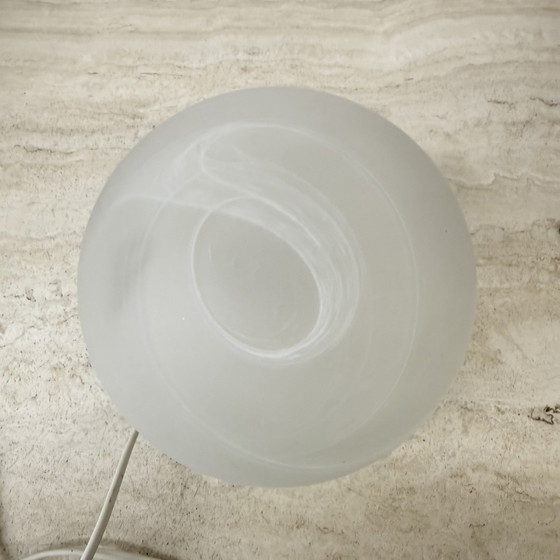 Image 1 of Lampada da tavolo vintage in vetro Wofi Leuchten Mars