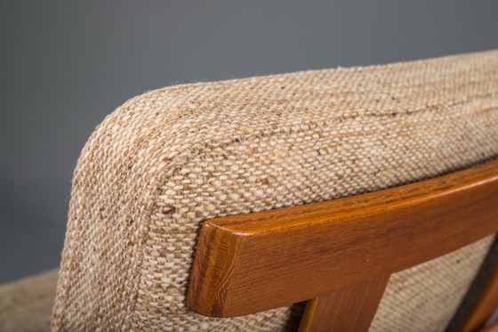 Image 1 of Deense moderne zitset in teakhout van Arne Vodder voor France & Søn, jaren 60, set van 3