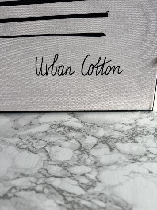 Urban Cotton wandkleed inclusief frame maat M