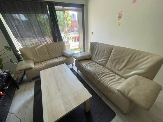 Image 1 of Jori Linea JR 8700 | Set di divani in pelle di lusso (2,5 e 3 posti) | Nuovo prezzo € 11.000