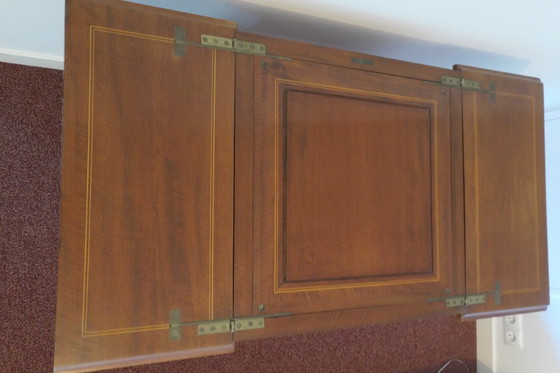 Image 1 of mesa de té de caoba