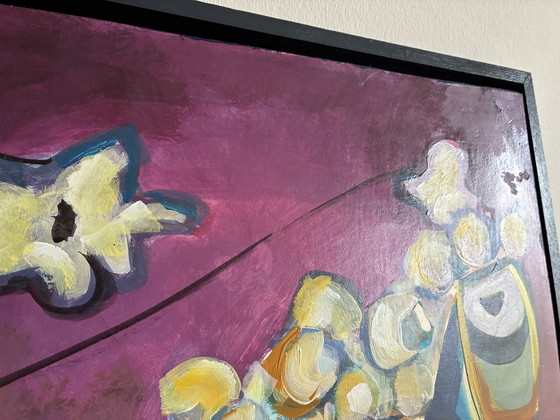 Image 1 of Acrílico sobre papel pintado Annelies van Biesbergen 147x105