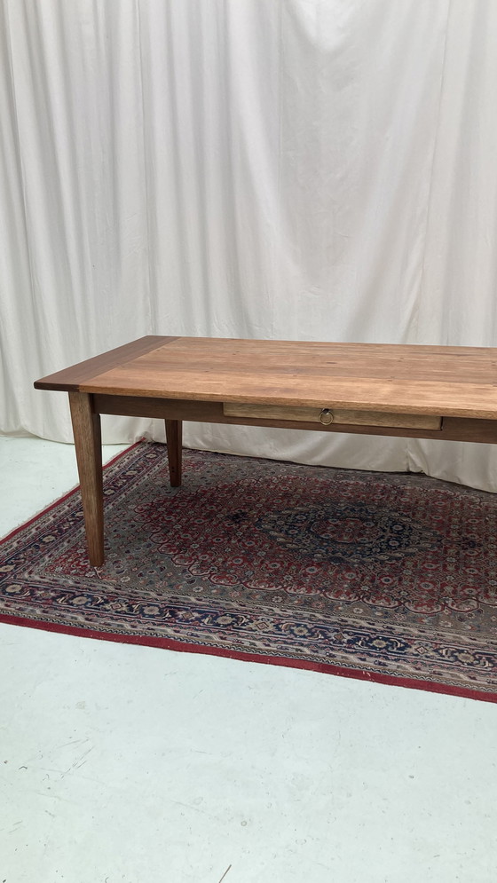 Image 1 of Grande table à manger en teck