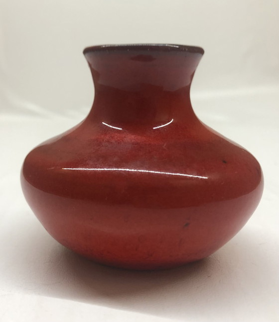 Image 1 of Vaso in ceramica rossa vintage