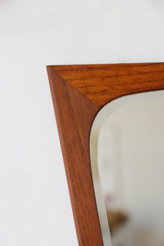 Image 1 of Vintage teak mirror - Aksel Kjersgaard - Danish design 1960