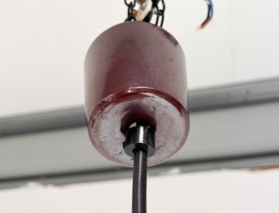 Image 1 of Set van 2 Keramieken Plafondlampen van PAN Leuchten, 1970's