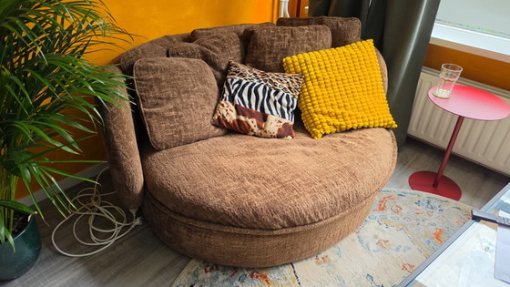 Image 1 of Lounge-Sofa Odessa Love Seat 360° drehbar Luxusstoff