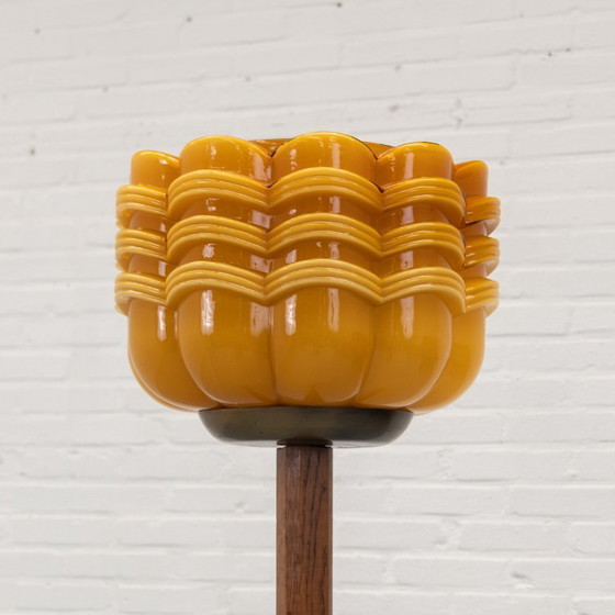 Lampadaire Art Déco – Glass, Wood (photo 4 of 14)