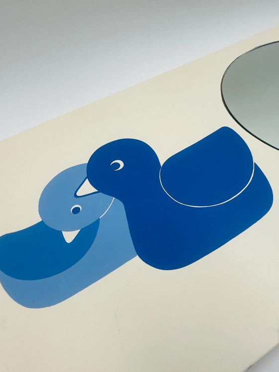 Specchio vintage Dujardin per cameretta bambini, Oggetti decorativi, Legno, Altro, Crema, Modern (foto 4 di 9)