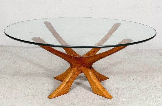 Image 1 of ILLUM WIKKELSØ. voor Niels Eilersen Salontafel/dressoir Model T118 - Denemarken, jaren 70