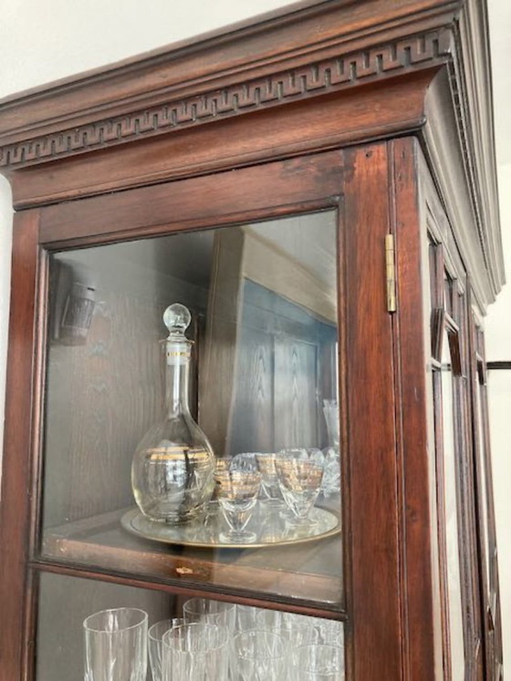 Image 1 of English Display Cabinet, Bookcase, Cuban Mahogany, circa 1850