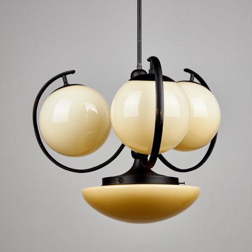 MK8805 Metal and Glass Chandelier