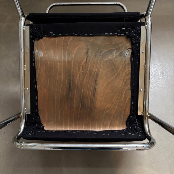 Image 1 of Rara "sedia da conversazione", design di Cor Alons per Oostwoud, anni '50.