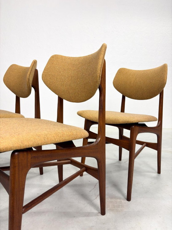 Image 1 of Ensemble de chaises à manger 'Hamar' par Louis van Teeffelen