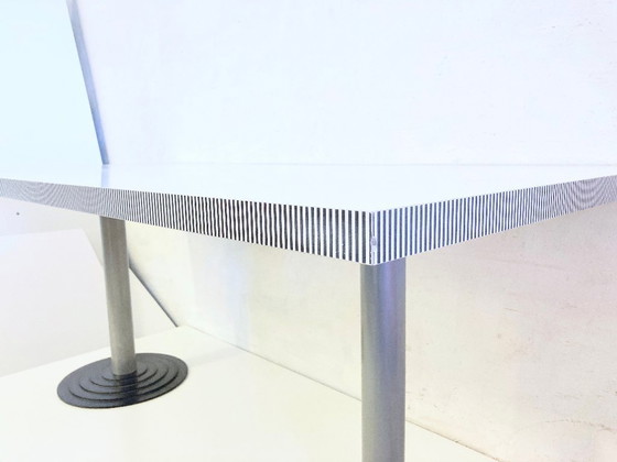 Image 1 of Mesa grande de estilo años 80, diseño Kroma de Antonia Astori para Driade.
