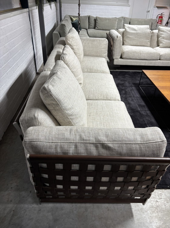 Image 1 of Flexform Cestone Sofas 2 Available Optional Corner Sofa LP 23,180.-