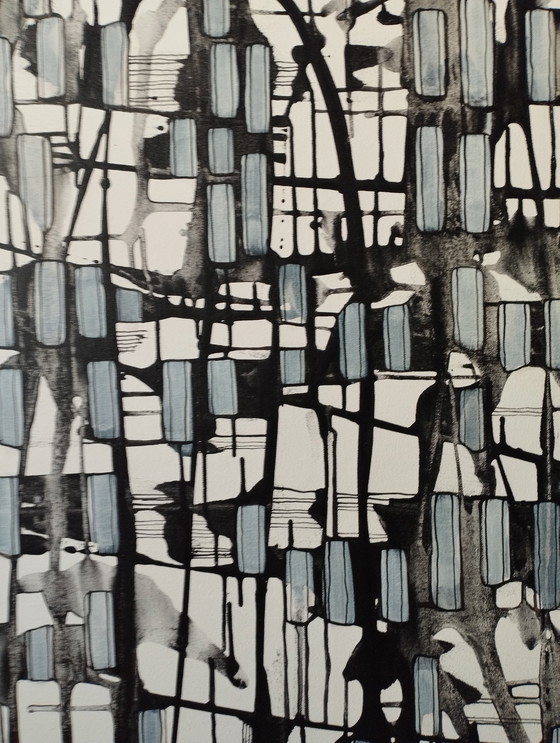 Image 1 of Natia Antadze Abstrakte Komposition XXL 