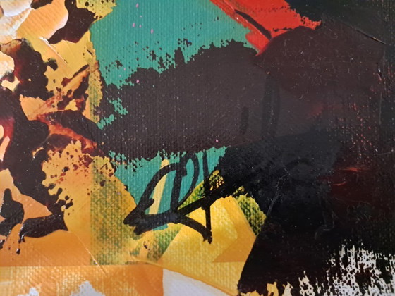 Image 1 of Alberto RICARDO - Freddie Mercury (original) - Artist canvas