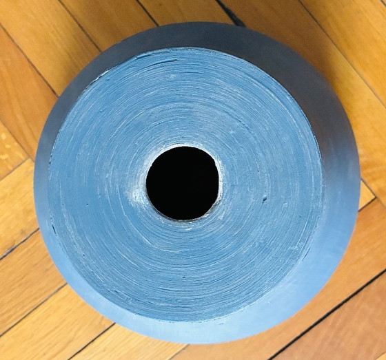 Image 1 of Suspension bambou bleu gris