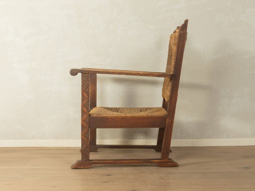 Sillón brutalista – fauteuils, Rattan, Wood (photo 2 of 7)