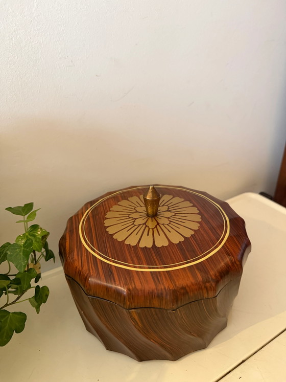 Barattolo per biscotti in plastica effetto legno – Accessori da cucina, Vintage (photo 3 of 6)