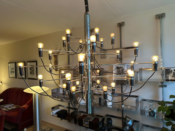 Image 1 of FLOS 2097/30 lampadario 30 luci cromo opaco