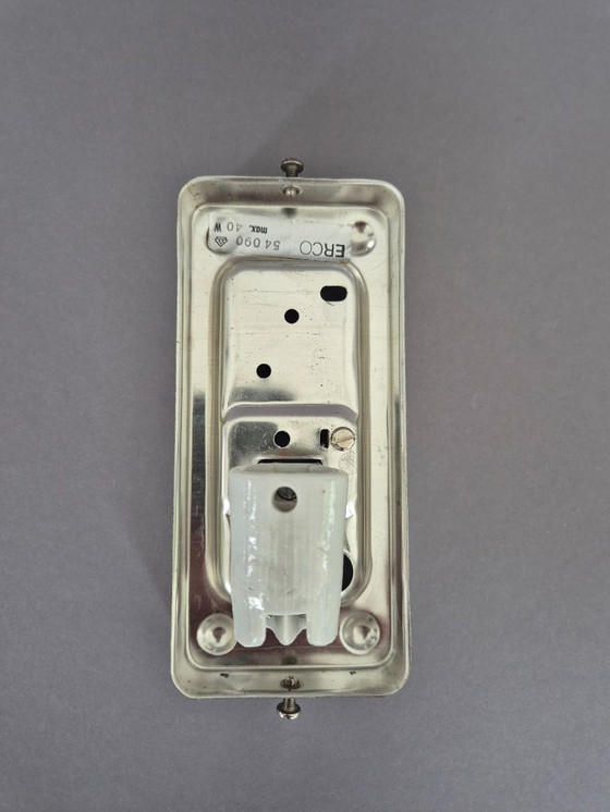 Image 1 of ERCO 54 090 Bellenglas 60's Zeldzame Mid Century ERCO Wandlamp