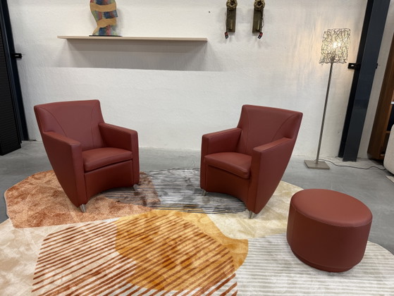 Image 1 of 2 Leolux Dolcinea Fauteuil Senso terracotta 
