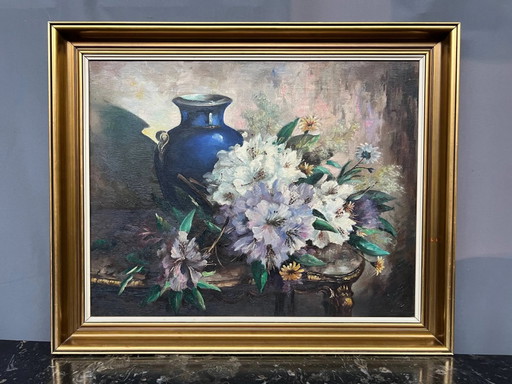 Schilderij "Stilleven met bloemen" – schilderijen tekeningen, Canvas (photo 2 of 8)
