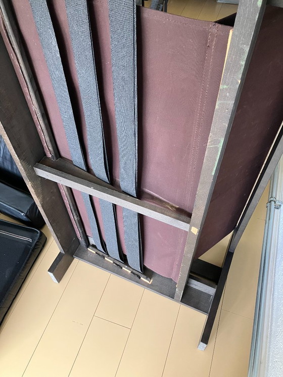 Image 1 of Leolux - Sofá de dos plazas de cuero negro modelo 757, Harry de Groot