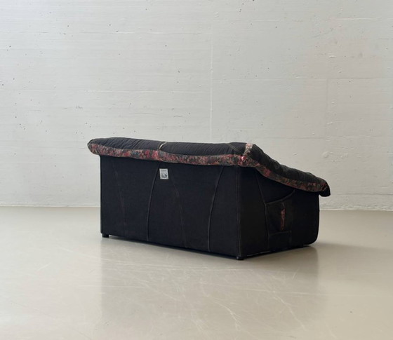 Image 1 of Postmodern denim lounge sofa Galapagos Giant Turtle, 1980s