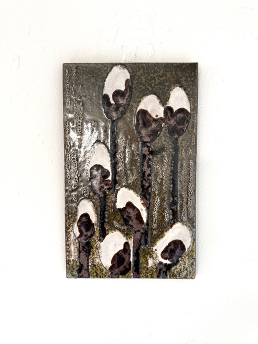 Vintage Keramikwandfliese, Ruscha Keramik ‘60 – wanddecoratie, Ceramic
