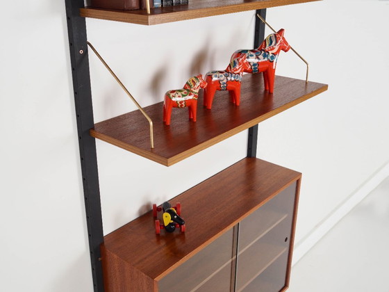 Image 1 of Estantería de teca, diseño danés, años 60, producción: Dinamarca