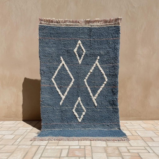 Alfombra Beni Ouraine, tejida a mano, artesanía tradicional, tamaño 1,5/2,5 m – Alberto Bazzani, vloerkleden en tapijten