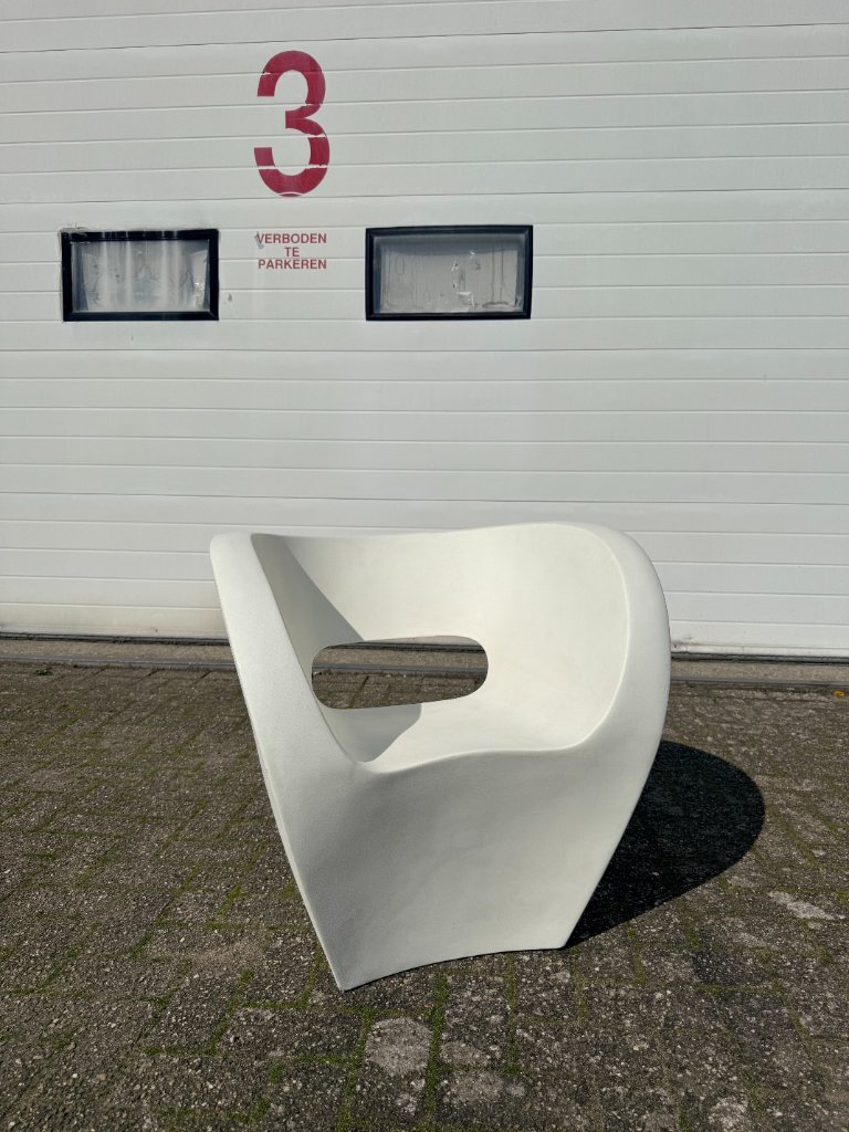 Chaise de jardin Moroso Little Albert blanche