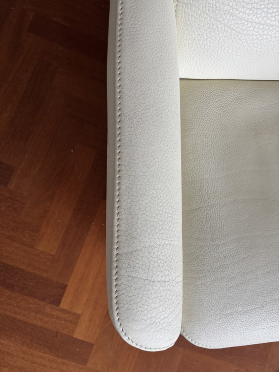 Image 1 of Fauteuil inclinable en cuir blanc DS50 de Sede
