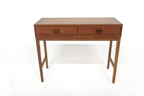 Teak Console, Zweden, jaren 60, Scandinavian (foto 2 van 5)