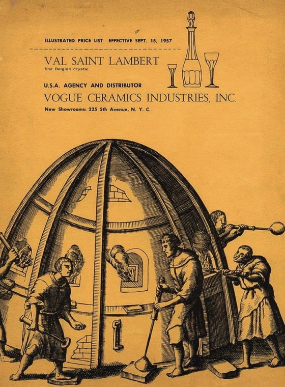 Image 1 of Val Saint Lambert “Sonia” Crystal Vase – Signed & Catalogued