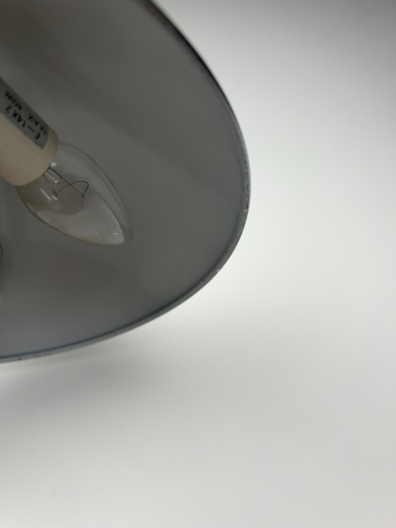Tafellamp in Oceaanstomer / Paddenstoel Stijl – Verchroomd Metaal – vintage, Tafellampen, Chrome, Metal (photo 6 of 12)