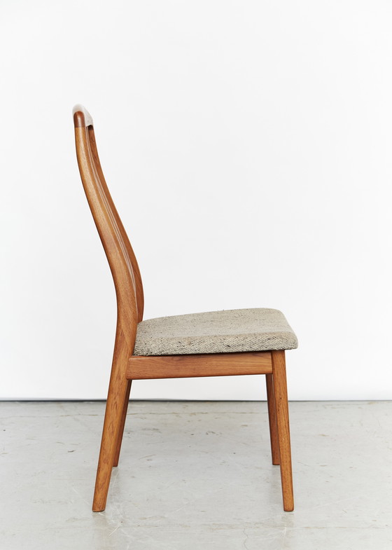 Image 1 of Mid Century Esszimmerstühle von Schou Andersen, Sechser-Set