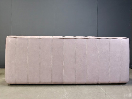 Image 1 of Ensemble de canapés vintage en cuir DS44 par Desede, années 1970