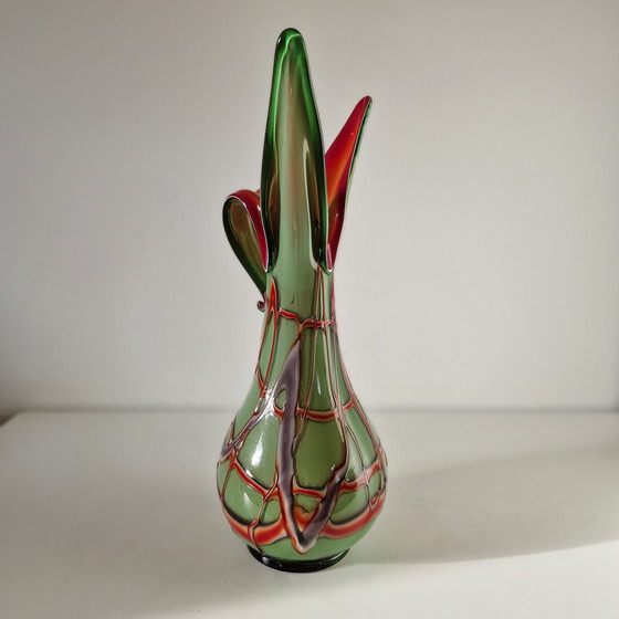 Image 1 of Goldan Talast vintage vase mouth-blown design vase