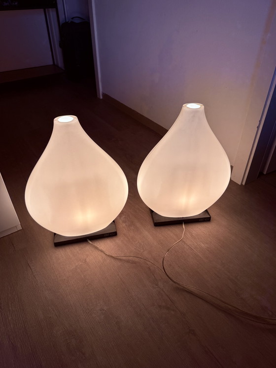 Image 1 of Verkaufe meine zwei wunderschönen Designlampen von Roberto Tenace.  - Die Lampen sind aus hochwertigem Kunststoff gefertigt und 