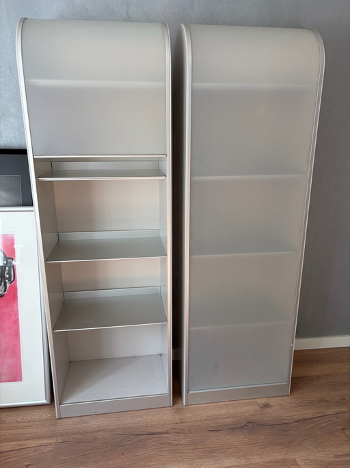 Deux armoires Pastoe Amsterdammer - couleur taupe